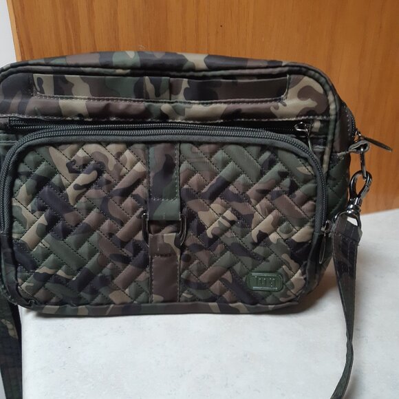 Lug Camo Crossbody Bag - Like New - Picture 1 of 13